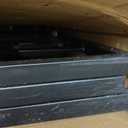 vidaXL Garden Arch Black Iron 78.7 x 20.5 x 80.3 in Durable