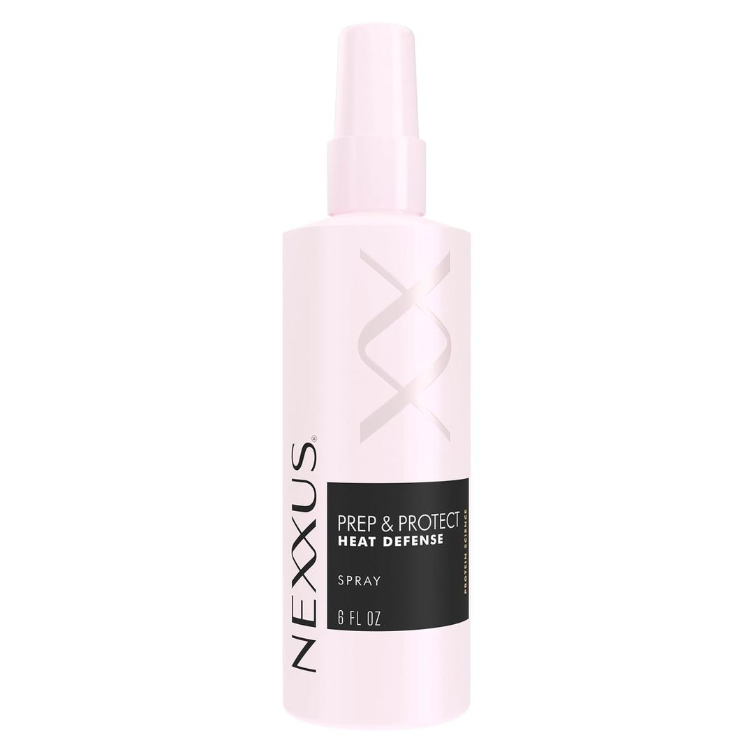 Nexxus Styling Heat Protectant Nourishing Prep & Protect Heat Defense Spray Heat Protection Spray Powered by Styleprotect Technology 6 oz