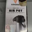 Coffee Carafe for Keeping Hot - 102oz/3L Airpot Coffee Dispenser with Pump - Insulated Stainless Steel Hot Beverage Dispenser for Parties - Thermal Carafe for Hot Drinks Water Tea Chocolate