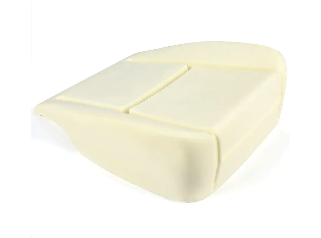 ECOTRIC Seat Foam Front Driver Side Compatible with 2007-2014 Chevy Silverado 1500 2500HD 3500HD Beige Foam Seat Cushion Replacement