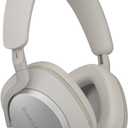 Bowers & Wilkins Px7 S2e Over-Ear Headphones, Bluetooth Headphones Over Ear with Enhanced Noise Cancellation, Transparency Mode, Crystal-Clear Calls, 30-Hour Battery Life, Cloud Grey