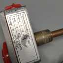 110-326 Water Heater Valve, Natural Gas Water Heater Thermostat, Water Heater Gas Control Valve with 1-3/8" Shank, 3-1/2" W.C, built-in non-circulating energy cut-off (ECO) system