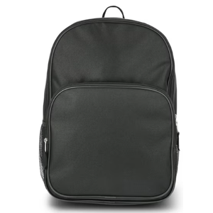 Wonder Nation Kids Unisex 16" Backpack, Solid Black