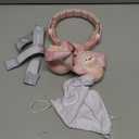 Baby Ear Muffs, 2-in-1 Baby Noise Canceling Headphone, Hearing Protection for Babies 0-48 Months, Adjustable Headband (Pink)