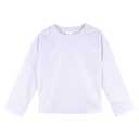 Gerber Unisex Baby Standard Toddler UPF 50+ Long Sleeve Rashguard Swim Shirt, White, 18 Months