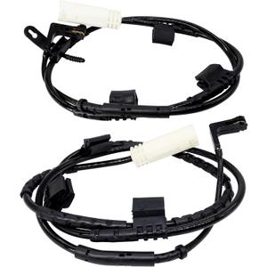 HiSport Front and Rear Brake Pad Wear Sensor - Compatible with Mini Cooper 2007-2010 - Replace 34356789329 34356789330
