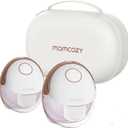 Momcozy Breast Pump Hands Free Mobile Style, Leak-Proof, Quiet & Comfortable for On-The-Go Pumping