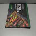 Cutting Boards for Kitchen, Checkered Cutting Board Upgraded, Acacia Wood Chopping Board with Juice Grooves & Handles, Large Butcher Block Serving Tray with Gift Box, 16.5" x 11.6" x 0.8"