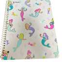 Mead Single Subject 100 Page Spiral Notebook - Mermaids