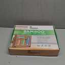 Ordna 6 IN 1 Bamboo Baggie Organizer for Drawer, Storage Bag Organizer Kitchen Drawer for Foil, Aluminum, Saran Wrap, Compatible with Quart, Gallon, Sandwich and Snack Size Bags