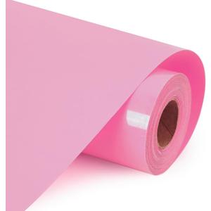 HTVVETUR HTV Vinyl Rolls Heat Transfer Vinyl - 12" x 9ft White HTV Vinyl for Shirts, Iron on Vinyl for Cameo - Easy to Cut & Weed for Heat Vinyl Design (10 K13 Pink-9ft)