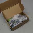 M METERXITY 6-Pack Artificial Berry, 9.8 Inch Faux Holly Berry Foam Faux Frosted Berries with Stems for Home/Wedding/Christmas/DIY/Party/Garden/Office [Blueberry]