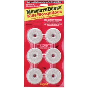 Summit Responsible Solutions 110-12 Mosquito Dunks, 6-Pack