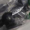 ENJOYBASICS No Drill Curtain Rods for Window 28 to 60 Inches, 5/8 Inch Diameter Renter Friendly Drapery Rod with Adhesive Brackets without Drilling, Adjustable from 27 to 65 Inches, Black