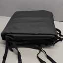 Golf Cart Enclosure 2 Passenger for Club Car Precedent 2 Seater Open Front Windshield 3-Sided Clear Windows Waterproof Transparent Driving Rain Covers Roll-up Door Black (with Seat Blanket)