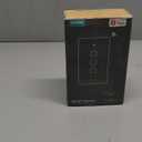 MoesGo WiFi Smart Wall Light Switch,Glass Panel, Multi-Control(3 Way), 2.4GHz Wi-Fi Touch Switches, Neutral Wire Required, Remote Control Smart Life/Tuya App, Work with Alexa, Google Home Black 1 Gang