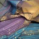7x5ft Arabian Moroccan Nights Party Photography Backdrop, Moroccan Nights Purple Blue Curtain Lamp Luxurious Princess Wedding Birthday Baby Shower Party Background Decorations Photo Studio Props,2