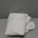 Bedsure Bright White Duvet Cover Queen Size - 3 Pieces Prewashed Extra Soft Bedding Set, Includes 1 Duvet Cover 90x90 Inches with Zipper Closure & 2 Pillow Shams, Comforter Not Included