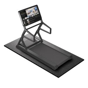 Treadmill Mat, 7'x3'/6'x3'/6'x2.5'/5.6'x2'/4'x2', 6mm Thick Exercise Equipment Gym Mat for Hardwood FloorCarpet, Compatible with Peloton Bike, Indoor Spin Bike, Elliptical