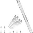 Dishwasher Mounting Bracket Replacement Parts,W10426979 24" and 8269145 Dishwasher Mounting Brackets with Screws Kit for Granite and Quartz Countertops Compatible with Whirlpool KitchenAid Maytag