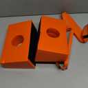 Dealmed Deluxe Emergency Head Immobilizer with Straps Universal Orange