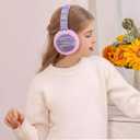 RAOEXI Winter Ear Muffs For Kids Warm Furry Knit Girls Earmuffs Boys Baby Plush Toddler Ear Warmers Outdoor Ear Covers