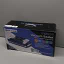 95kpa Vacuum Sealer Machine, Commercial Full Automatic Food Sealer, Vacuum Sealer for Food with Cutter, 10 Pre-cut Bags & Bag Rolls and Accessory Hose, Fully Starter Kits, Blue