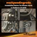 maXpeedingrods Universal Adjustable Sway Bar End Links 180mm-230mm|M10 stud w/12 mm spacer washer