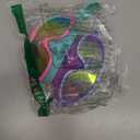 Vvinca 2 Pcs Kids-Swim-Goggles with Nose Cover, Swimming Diving Mask Wide View Anti Fog UV Anti Shattered Lens for Kids 3-5 (02-mirrored Mermaid Purple& Green)