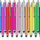 20 Pack Stylus Pen,Stylus Pen for Touchscreen High Precision and Sensitivity for Everyday Writing/Drawing,Universal Stylus Compatible with Touch Screens,10 Colors
