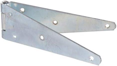 12-inch Steel Strap Hinge, Zinc-Plated, Heavy Duty (852558)