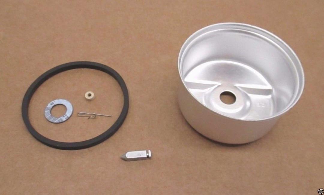 Genuine Tecumseh 631867 Carburetor Float Bowl & 631021B Needle & Seat Kit OEM