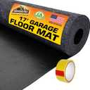 Armor All Garage Floor Mat (17' x 7'4"), Waterproof Garage Flooring, Absorbent, Premium Oil Spill Resistant Garage Pad, Durable, Protects Surfaces (Includes Double Sided Tape) (USA Made)