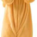 Unisex Baby Animal Onesie Pajamas,Infant Flannel Halloween Cosplay Costume, Toddler Christmas Homewear/Sleepwear (Yellow)