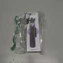 53'' Selfie Stick Tripod with Light, Enhanced 4-Leg Cell Phone Stand Camera Tripod with Rechargeable Wireless Remote & 2 Fill Light, Portable Selfie Stick Travel Essentials for iPhone Android (Black)