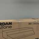 Broan-NuTone 413023 Ductless Range Hood Insert with Light, Exhaust Fan for Under Cabinet, 30-Inch, Black