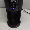 ILAVIE Single Serve Coffee Maker for K Cup and Ground Coffee, Single Coffee MaKer with 40oz Removable Reservoir for 6 to 14oz Brew Sizes, K Cup Coffee Maker with Self-cleaning Function, Black