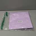 SUNEE Purple Binder 1 Inch 3 Ring 1 Pack, Holds 175 Sheets of Letter Paper, Clear View 1" Three Ring PVC-Free (Fit 8.5x11 Inches) for School or Office Supplies