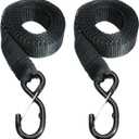 TorkStrap | 24' x 1.5" Tie Down Strap Extensions with S-Hooks - Compatible with TorkStrap HD750 (2-Pack)