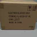 TIMELYBUYS Large Eyeglass Sunglass Glasses Display Case Storage Box Organizer (Black Carbon Fiber)