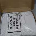 28.16 Ounce Fake Cotton Snow Winter Decoration Fluffy Artificial Cotton White Faux Snow for Crafts Mantle Village Xmas Winter Scene Indoor Home Decoration