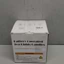 Amagic 100Pack Flameless LED Tea Lights Candles Battery Operated, Electric Fake Tealight Candles for Votive, Halloween, Christmas, Home Decor, Wedding, Table Decor (100Pack) (White)