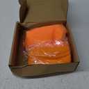 5 Pcs Orange Costume Accessories Yellow Eyebrows Glasses Fake Mustache Tulle Tutu Skirt Gloves Pantyhose Cosplay (Small)