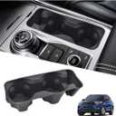 Cup Holder Inserts for Ford Explorer 2020-2024 Accessories, Non-Slip Silicone Center Console Protector Organizer to Prevent Spills & Scratches for Explorer Interior Accessories