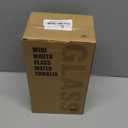 SIEROZUR 40 oz Glass Tumbler with Handle and Straw Lid Reusable Glass Tumbler with Silicone Sleeve BPA Free Iced Coffee Cup with Handle, Fits In Cup Holder, Dishwasher Safe