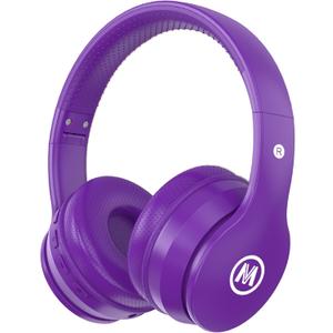 Headphones Kids Bluetooth 5.4 Wireless Play Time 68H Safe Volume Limit 85/94dB Over-Ear Foldable Headset,Fast Charging,with Aux Cord Built-in Mic for Toddler Child Pad Study Tablet Purple