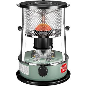 Kerosene Heater, Kerosene Heaters for Indoor Use, Portable Non Electric Stove for Camping, Outdoor, Home, Cooking, Garage, Emergency Oil Heater (4.5L, Blue)