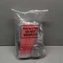 50 Sets Clear Plastic Cups with Heart Shaped Pink Straws and Lids, Disposable Iced Coffee Cups Drinking Pet for Cold Drinks, Valentine's Galentine's Day Bridal Baby Showers Party(Clear,16 oz)