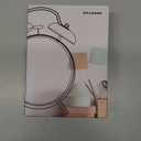 Peakeep Loud Alarm Clock for Heavy Sleepers Adults, Metal 4.5 Inches Twin Bell Battery Operated Analog Alarm Clocks for Bedrooms Decoration (Jewel Blue)