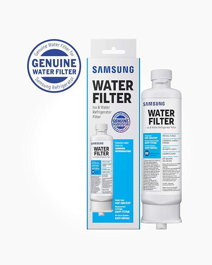 SAMSUNG Genuine Water Filters for Refrigerator (HAF-QIN/EXP + HAF-CIN/EXP)